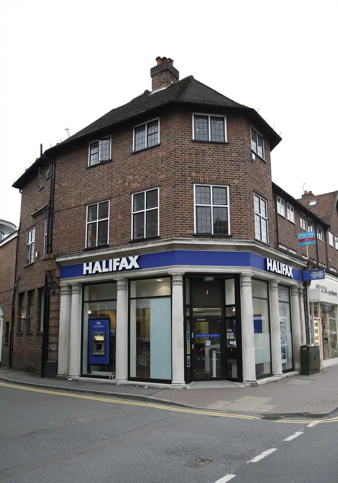 A Halifax bank branch