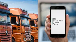 The DVLA is facing a backlog of 54,000 HGV licences