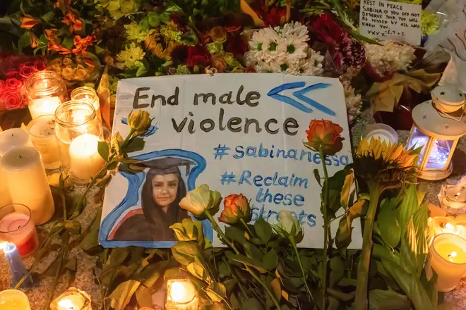 Vigils have been held for Sabina Nessa, who was walking to a first date when she went missing.