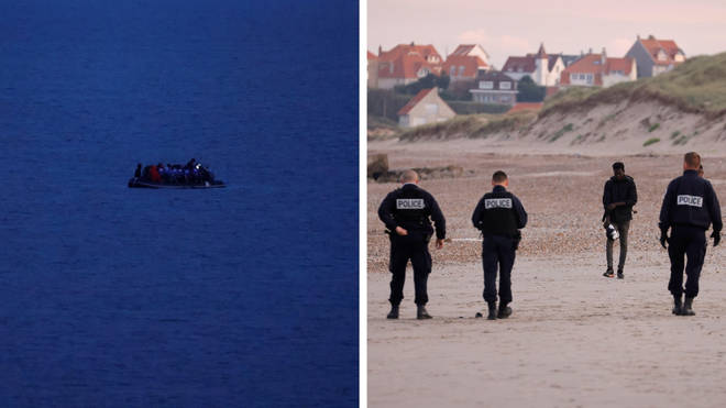 French police have been accused of shooting migrant boats trying to cross the English Channel.