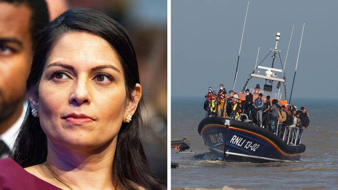 Priti Patel will address the migrant crisis during her Tory conference speech.