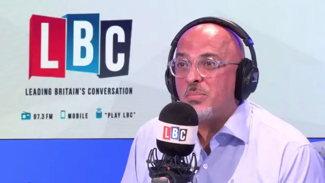 Nadhim Zahawi joined Iain Dale for an LBC phone-in on Tuesday