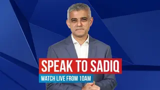 Speak To Sadiq 7/10: Watch Live On LBC from 10am