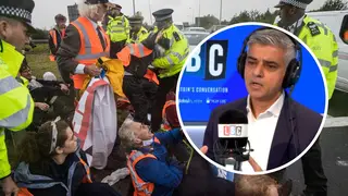 Sadiq Khan has spoken out against Insulate Britain's method of protest