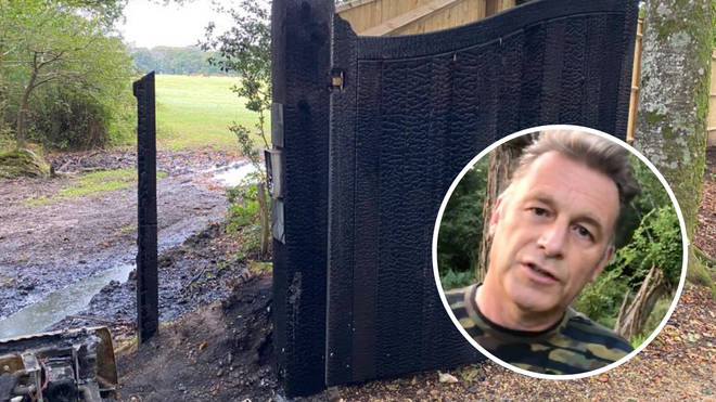 Chris Packham revealed his home was targeted in an arson attack