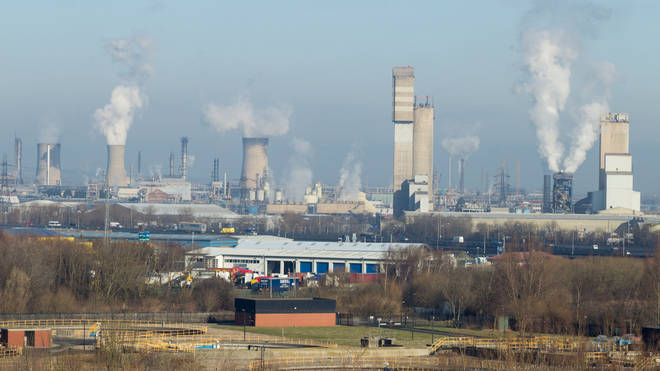 The CF Industries plant in Billingham, Teeside