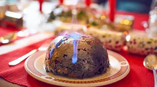 Brits have been stocking up on their Christmas puddings.