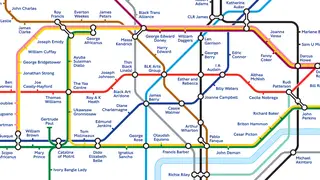Transport for London have redesigned the tube map to commemorate Black History Month