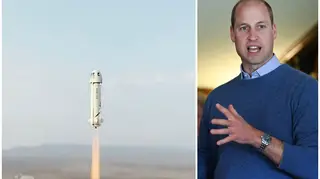Prince William has criticised the space race, which has included Jeff Bezos's Blue Origin flight