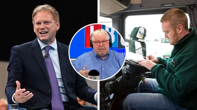 Mr Shapps insists he did not want the foreign drivers anyway
