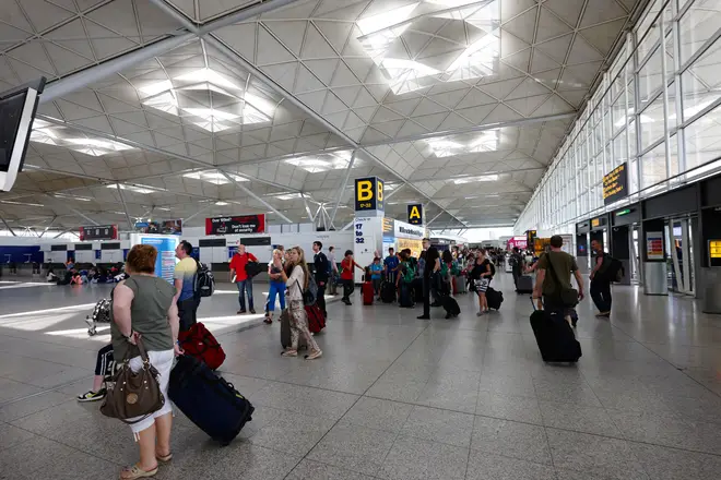 People have missed their flights because of the issues at Stansted.