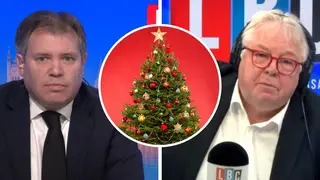 Ed Argar has told LBC the public can start to book Christmas parties.