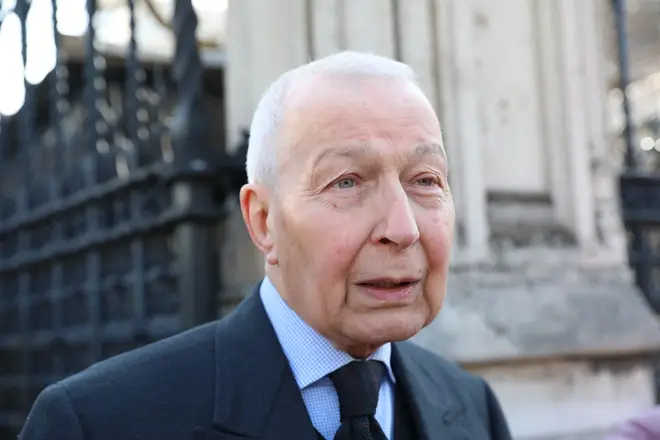 Frank Field pictured in Westminster in 2019