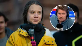 Irate caller blasts 'arrogant' Greta Thunberg for 'rude' manner of speech