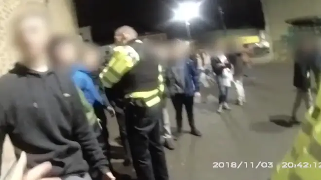 Police attacked by youths in Stanley, Durham