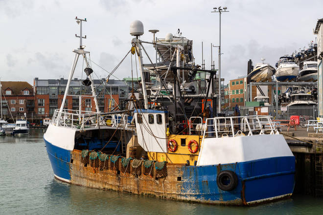 French authorities detained the trawler yesterday (stock image)