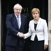 Boris Johnson and Nicola Sturgeon meet in July 2019