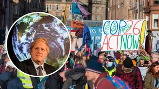 Boris Johnson has said he hopes COP26 will be the "beginning of the end" of global warming