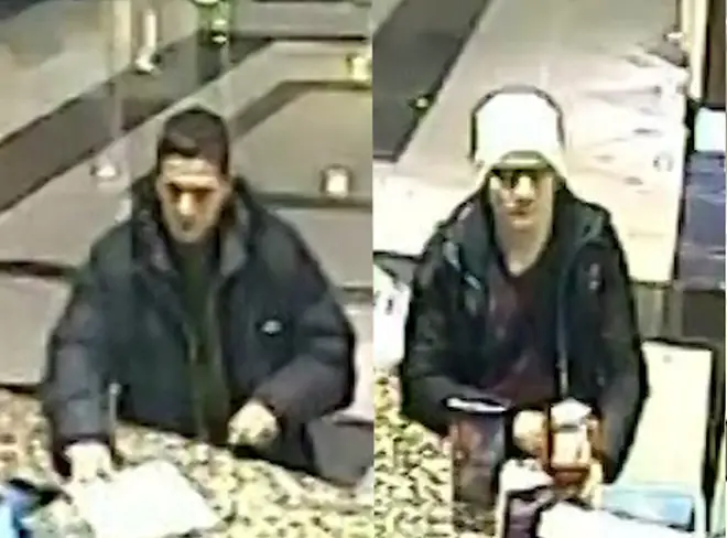 These are the two men police are trying to identify