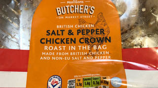 Morrisons has been criticised over the labelling of the chicken product