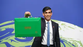 Rishi Sunak described how changes to the economy could help enable countries to take action against climate change