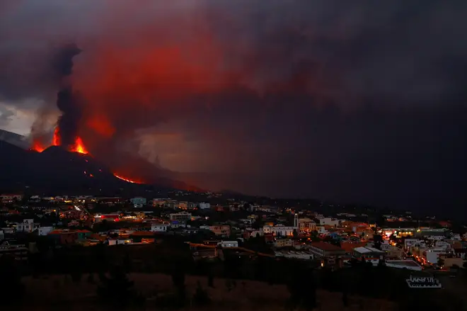 Those living close to the volcano who have not been evacuated have been told to stay indoors