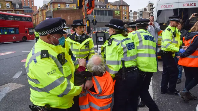 Police have had to repeatedly respond to Insulate Britain's disruption