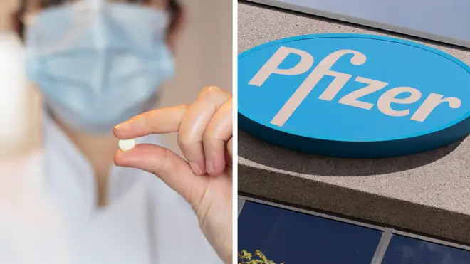 Pfizer manufactured the antiviral, which, if approved, will be sold under the brand name Paxlovid