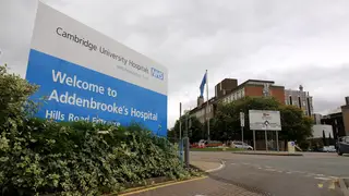 Chief executive Roland Sinker told workers at Addenbrooke's University Hospital in Cambridge that a 'plan B' option was to send patients to hospitals in Birmingham or London.
