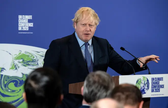Boris Johnson will return to COP26 on Wednesday.