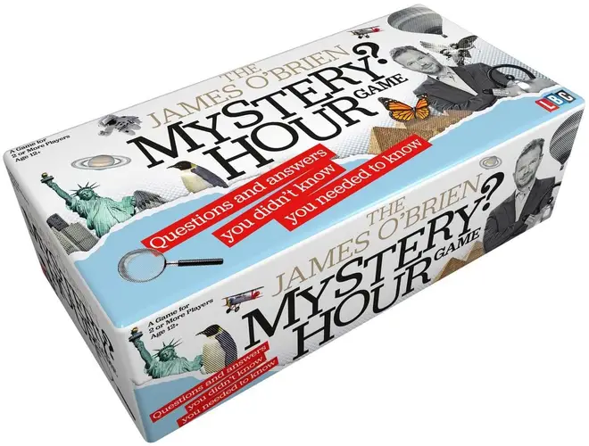 The James O'Brien Mystery Hour Board Game promotion on LBC