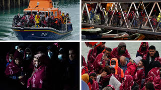 The RNLI, as well as Border Force boats, brought around 1,000 people to the UK on Thursday