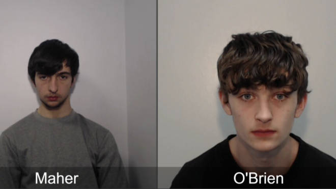 Maher and O'Brien were also sentenced