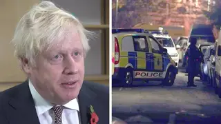 Boris Johnson praised the driver following the explosion.