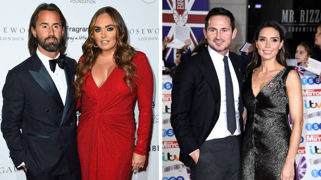 The homes of Tamara Ecclestone and Frank Lampard were targeted