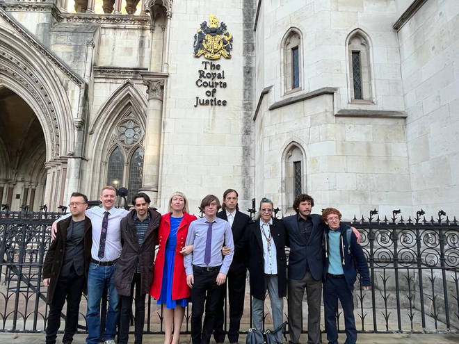 Nine activists from Insulate Britain are attending a hearing at the High Court today