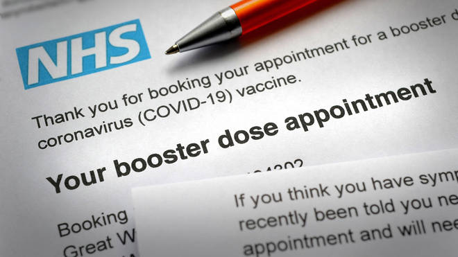 Covid-19 booster vaccine invites will be sent to you via the NHS or you can book online