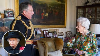 The Queen had an audience with General Sir Nick Carter - the Chief of the Defence Staff.