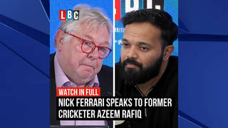 Nick Ferrari interviews Azeem Rafiq