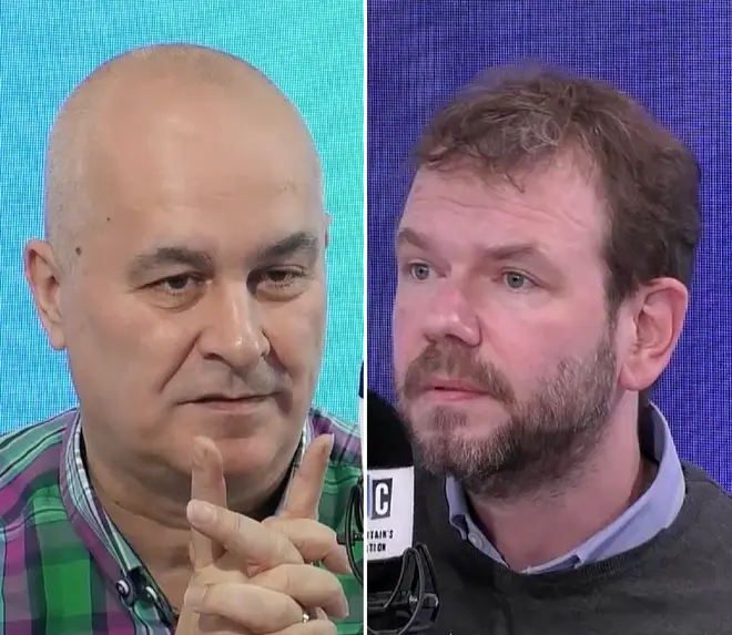 Iain Dale grilled James O'Brien for the first time