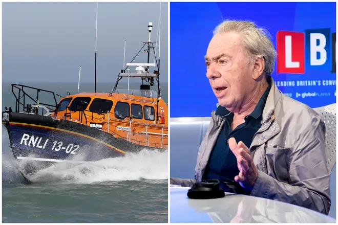 Lord Lloyd-Webber said the UK cannot 'turn a blind eye' to the thousands of migrants arriving in the UK.