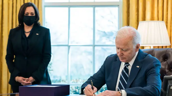 Joe Biden is undergoing a "routine" colonoscopy