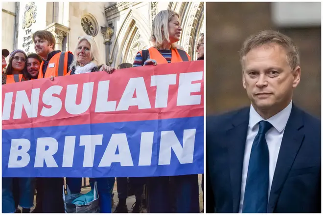 Grant Shapps has said another group of Insulate Britain activists are being taken to court.
