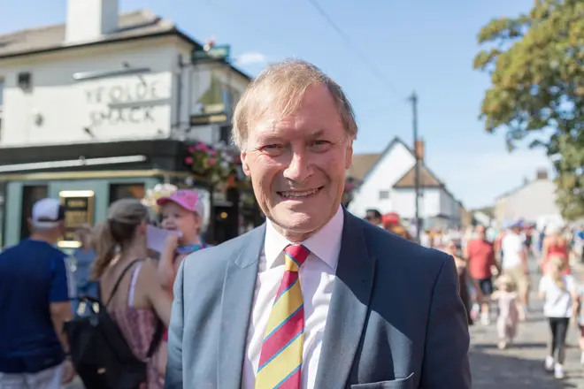 The funeral of Sir David Amess will take place at 1pm today