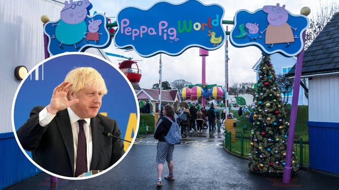 Boris Johnson lost his place and then hailed Peppa Pig as a shining example of British creativity