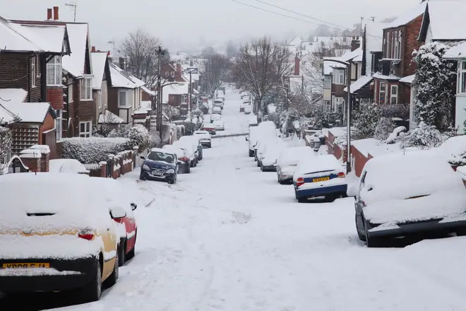 Parts of the UK could be blanketed in snow at the end of the week