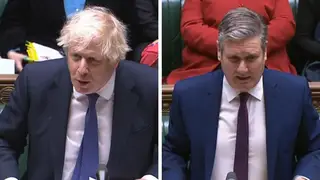 Keir Starmer asked the PM "is everything OK?" at PMQs