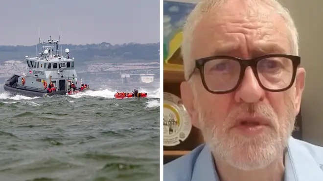 Jeremy Corbyn speaks to Iain Dale after migrants die trying to cross Channel
