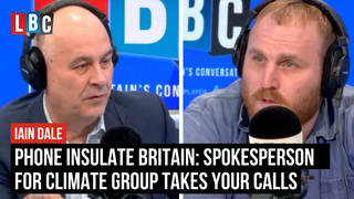 Watch again: Insulate Britain leader Liam Norton takes your calls