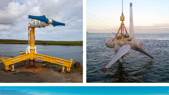 Tidal turbines made by Nova Innovations